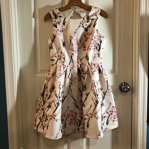 Floral Pleated Dress